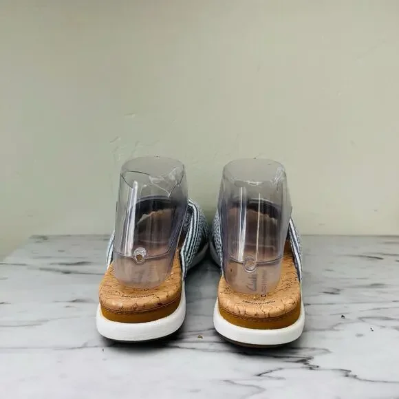 Clark’s Eliza Shore Slide Blue Sandals Women’s Size 7 - Picture 5 of 11